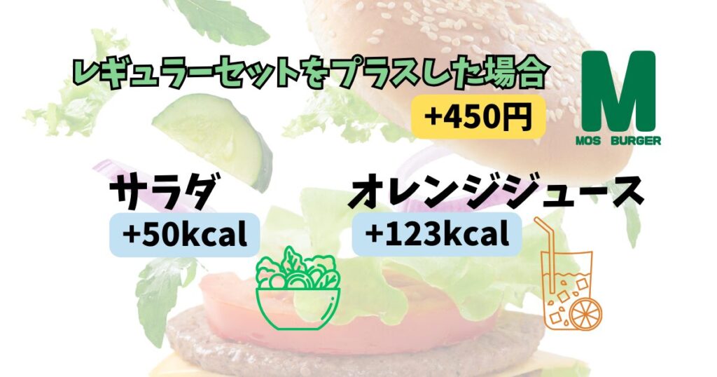 モスバーガー　レギュラーセット